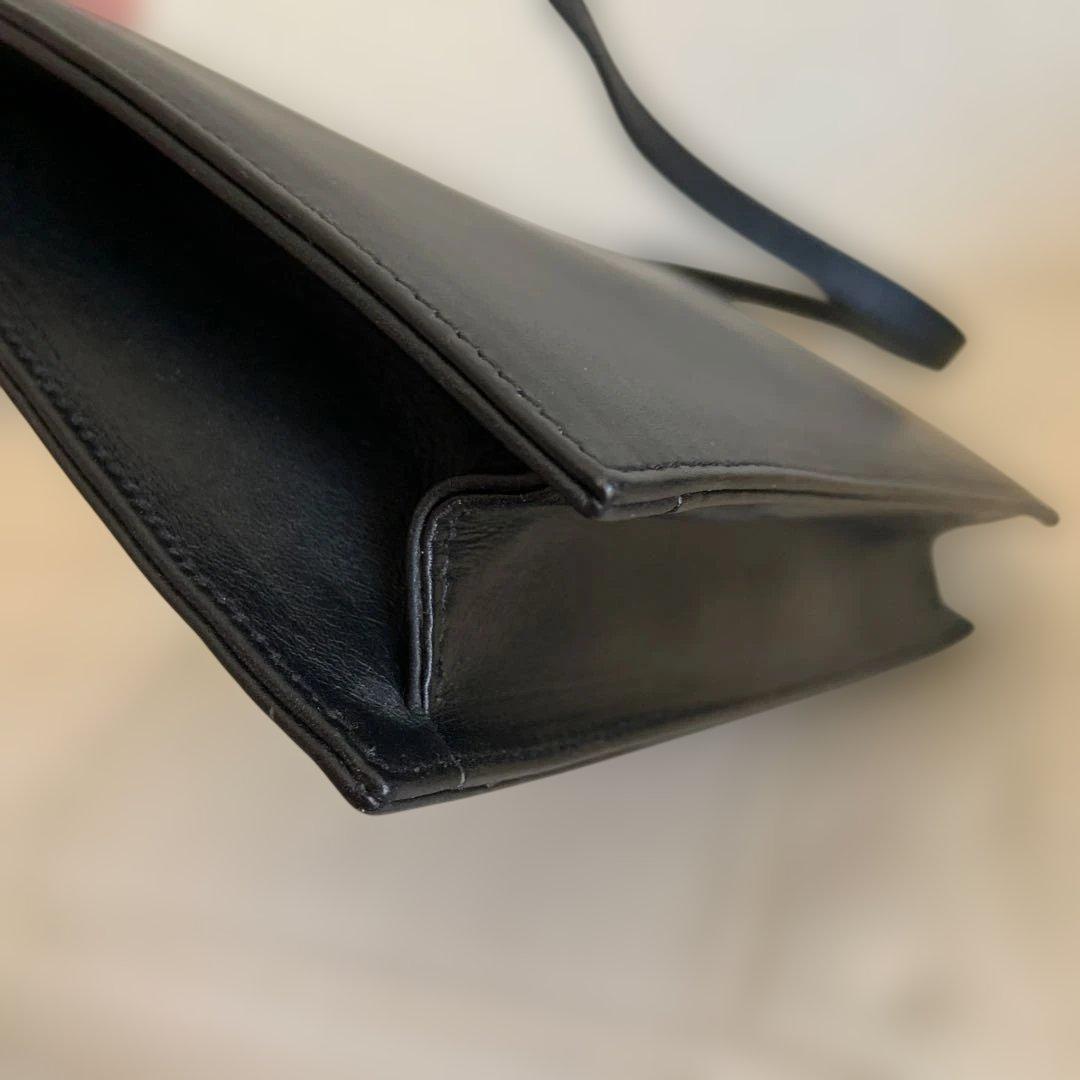 Valentino Garavani Shoulder Bag Purse Clutch Bag Second Bag Logo Authentic