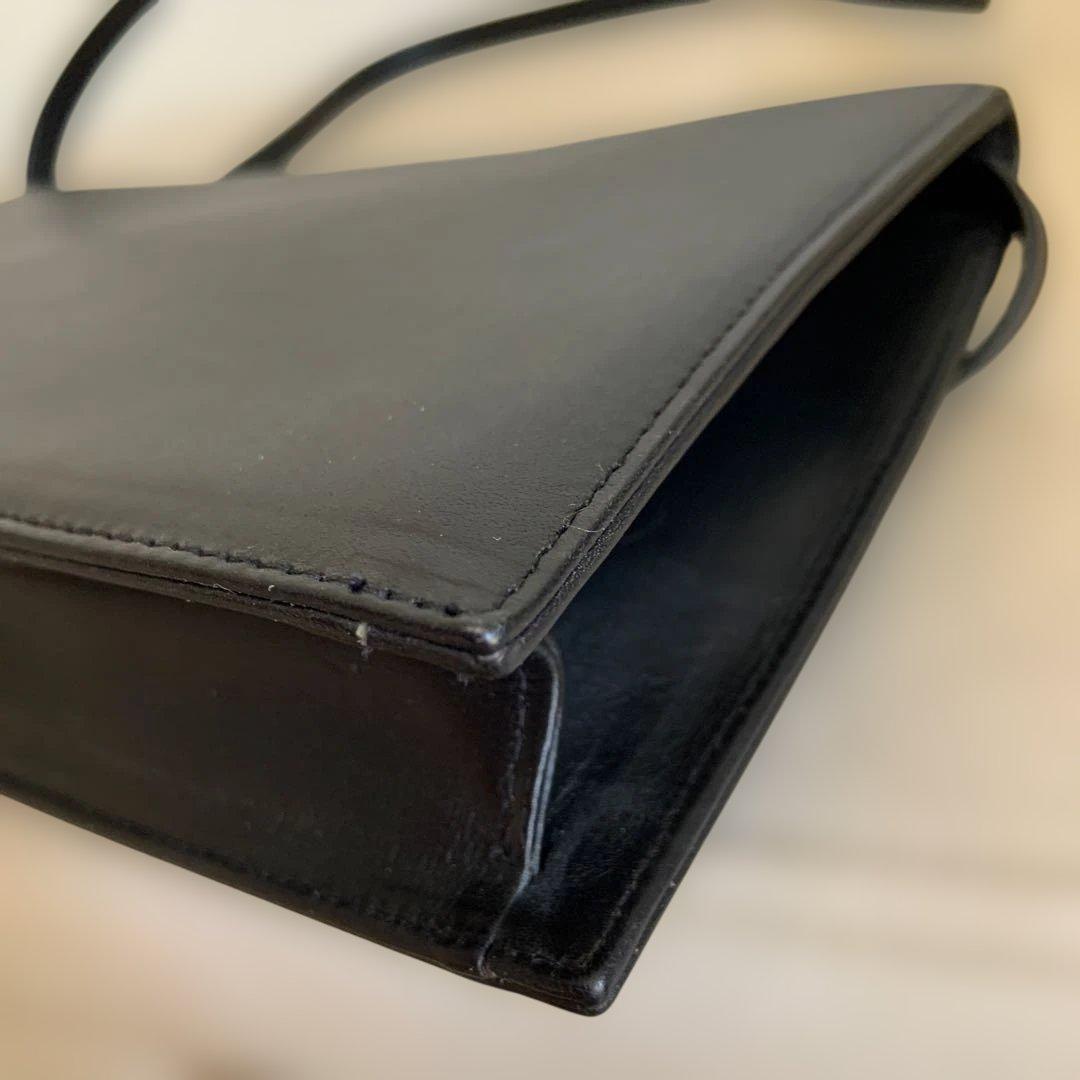 Valentino Garavani Shoulder Bag Purse Clutch Bag Second Bag Logo Authentic