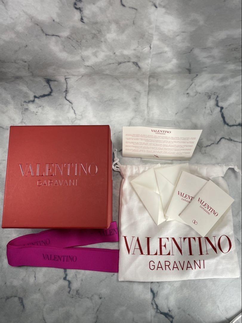 Valentino Garavani Shoulder Bag Purse Silver Authentic