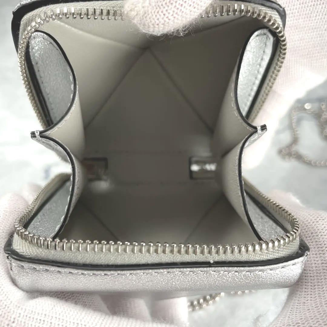 Valentino Garavani Shoulder Bag Purse Silver Authentic