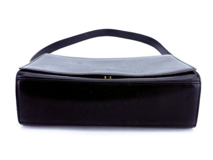 Valentino Garavani Shoulder Bag Purse Logo Black Authentic