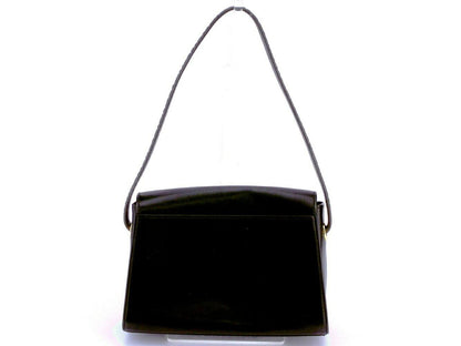 Valentino Garavani Shoulder Bag Purse Logo Black Authentic