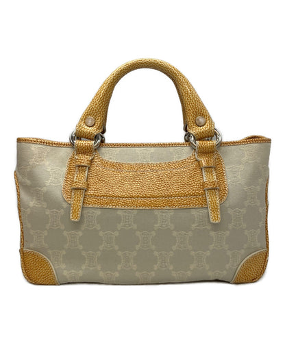 CELINE Hand Bag Tote Purse Boogie Macadam Authentic