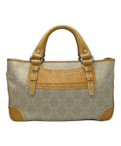 CELINE Hand Bag Tote Purse Boogie Macadam Authentic