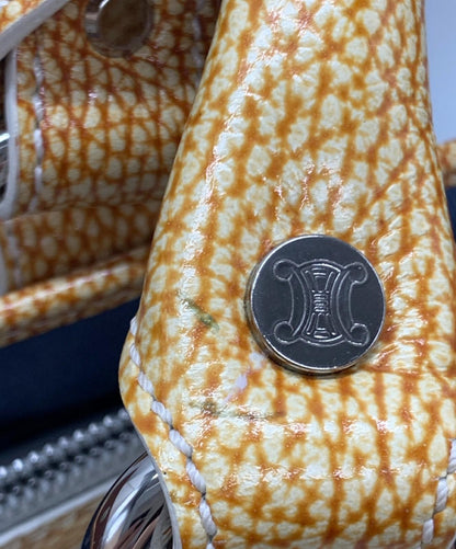 CELINE Hand Bag Tote Purse Boogie Macadam Authentic