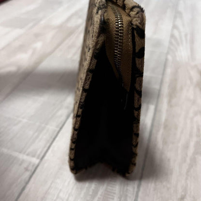 CELINE Clutch Bag Second Bag C Macadam Beige Authentic