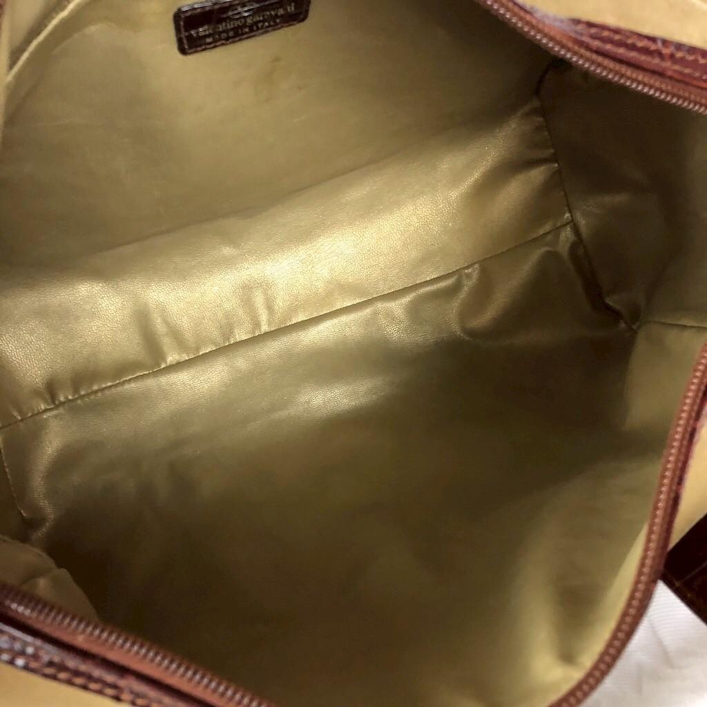 Valentino Garavani Hand Shoulder Bag Tote Purse 2way Logo Authentic