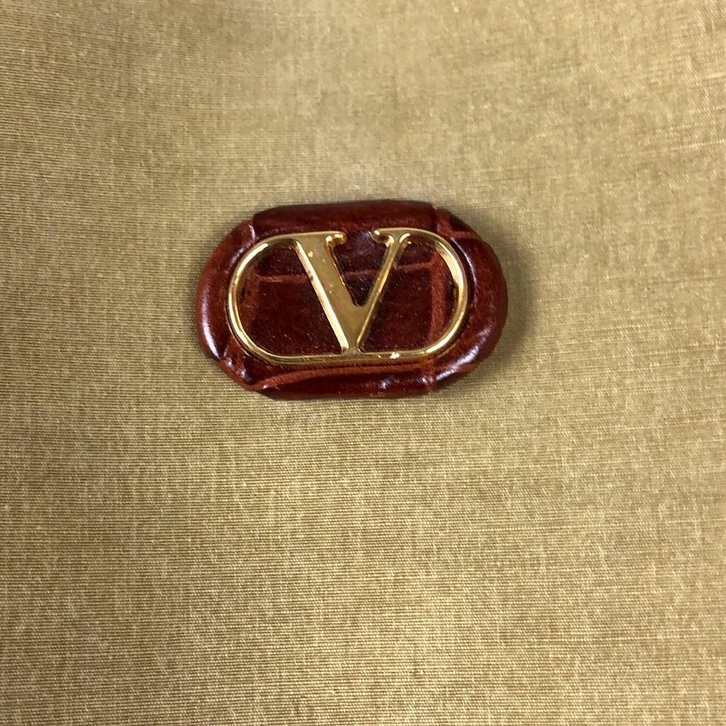 Valentino Garavani Hand Shoulder Bag Tote Purse 2way Logo Authentic