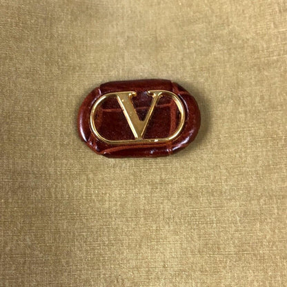 Valentino Garavani Hand Shoulder Bag Tote Purse 2way Logo Authentic