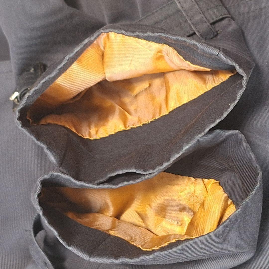 Aquascutum Trench Coat Club Check Asian fit L US size M Navy Authentic