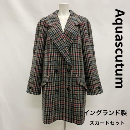 Aquascutum Chester Coat Asian fit L US size M Authentic