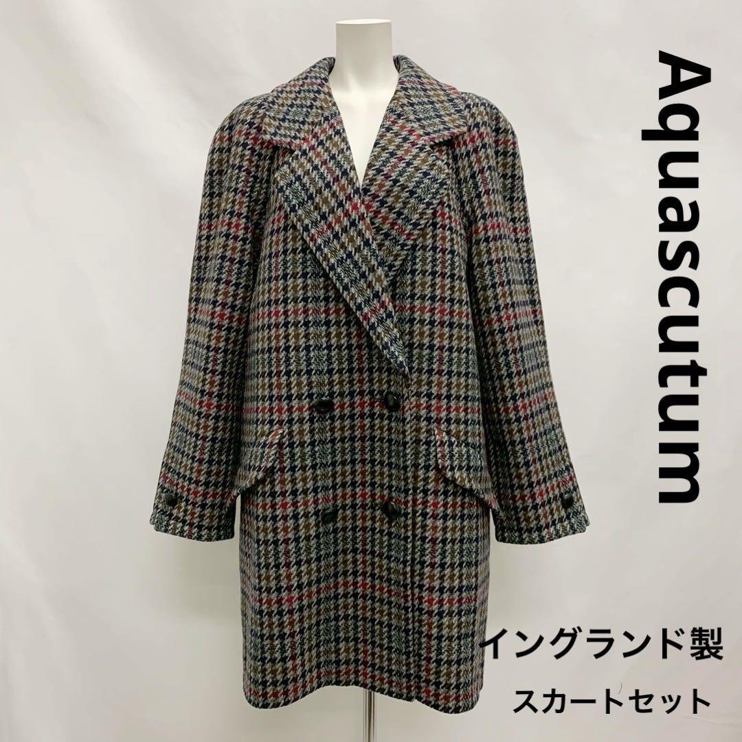 Aquascutum Chester Coat Asian fit L US size M Authentic