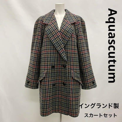 Aquascutum Chester Coat Asian fit L US size M Authentic
