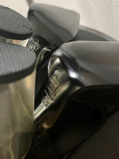 FENDI Sandals Shoes EU 35.5 US 5.5 Black Authentic