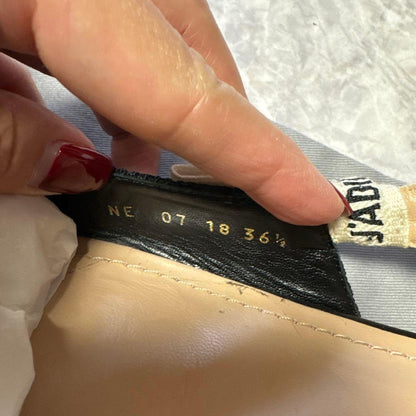 Christian Dior Flat Shoes Pumps Heel J'ADIOR EU 36.5 US 6.5 Authentic