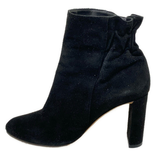 Christian Dior Short Boots Shoes EU 36 US 6 Suede Black Authentic