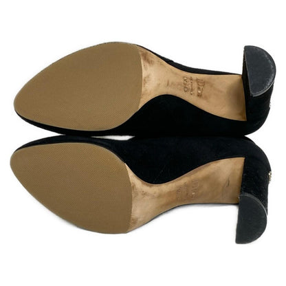 Christian Dior Short Boots Shoes EU 36 US 6 Suede Black Authentic