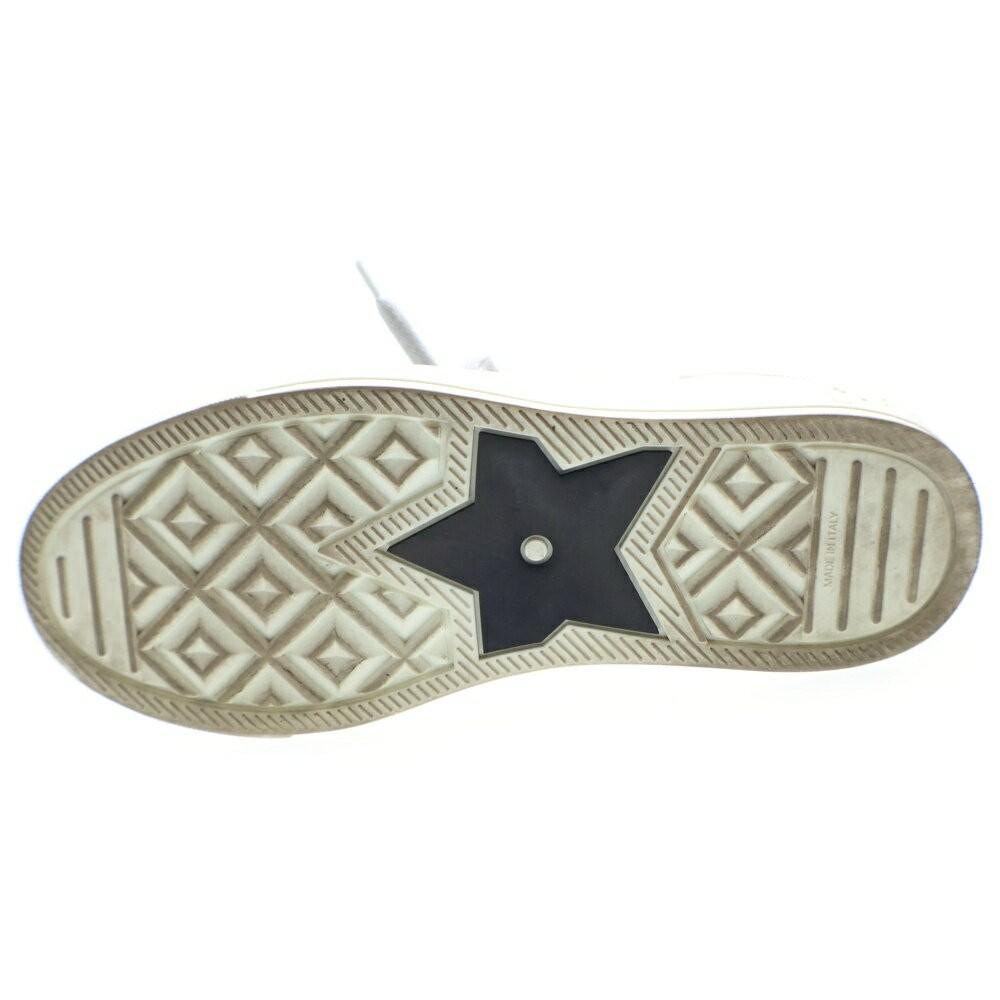 Christian Dior Sneakers Shoes High-Cut Trotter EU 36.0 US 6.0 Gray Authentic