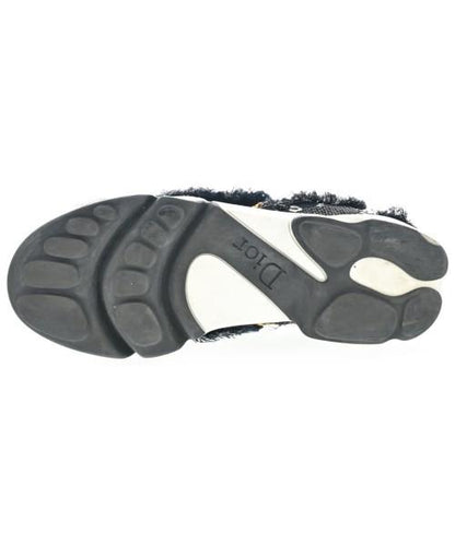 Christian Dior Sneakers Shoes Low-Cut EU 38.5 US 8.5 Black Authentic