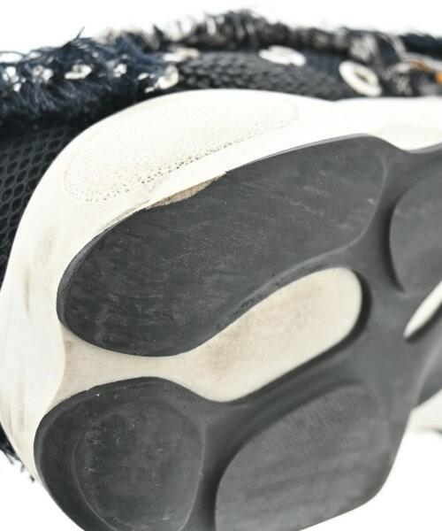 Christian Dior Sneakers Shoes Low-Cut EU 38.5 US 8.5 Black Authentic