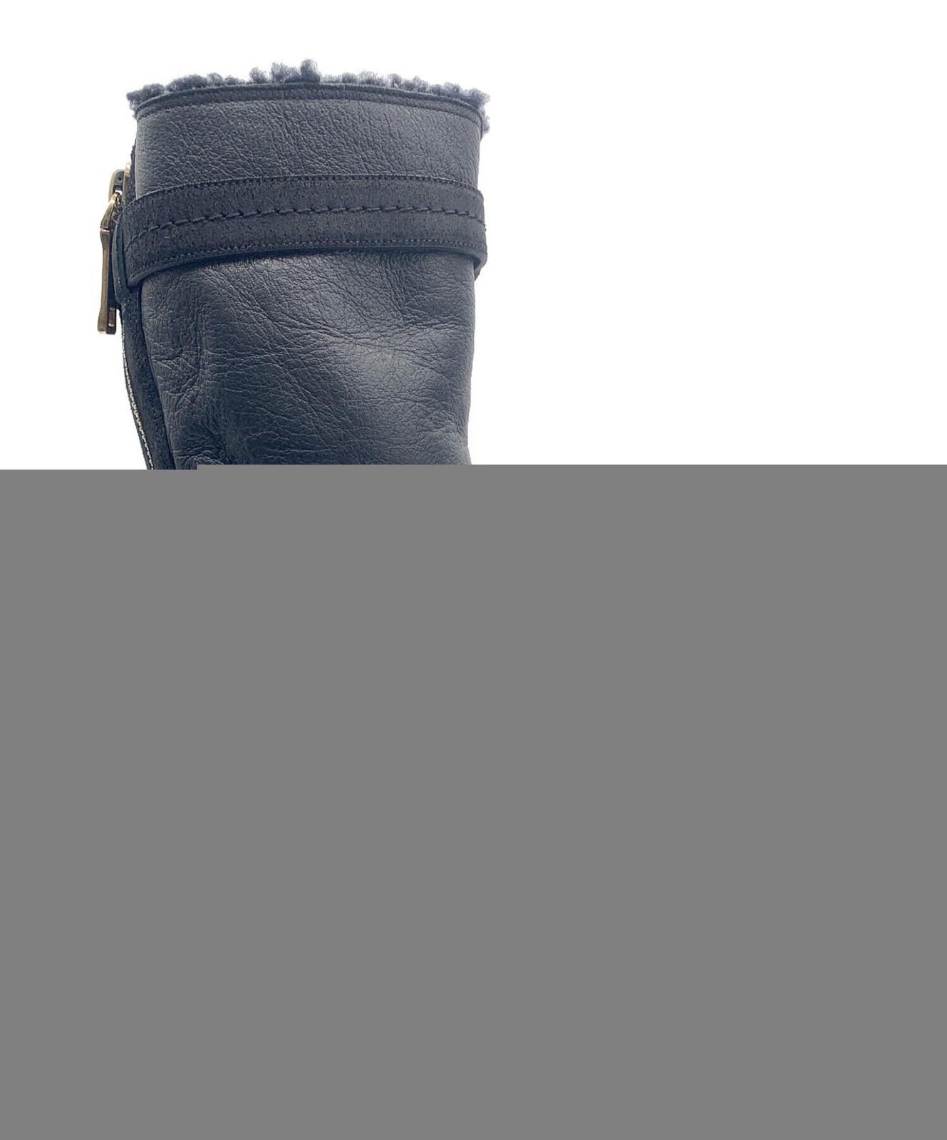 Christian Dior Long Boots Shoes EU 37 US 7 Black Authentic