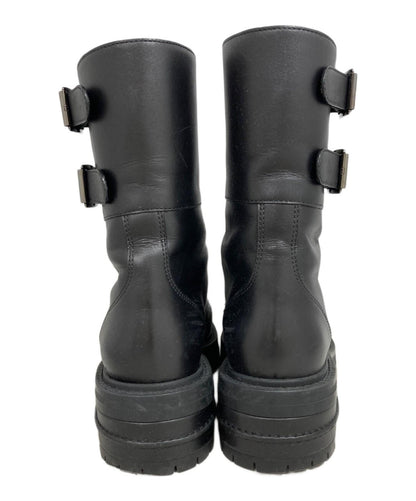 Christian Dior D-TRAP lace-up Boots Shoes EU 37 US 7 Black Authentic