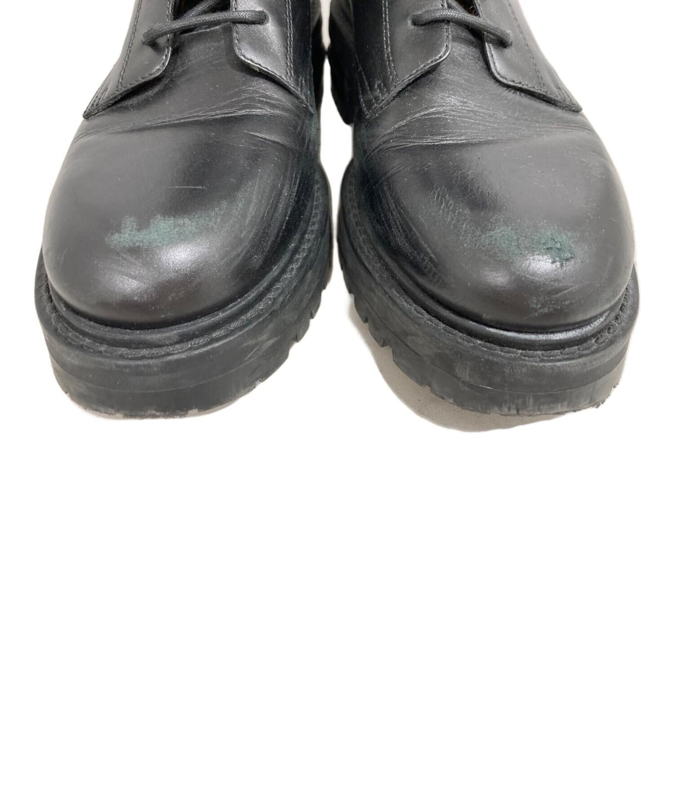 Christian Dior D-TRAP lace-up Boots Shoes EU 37 US 7 Black Authentic