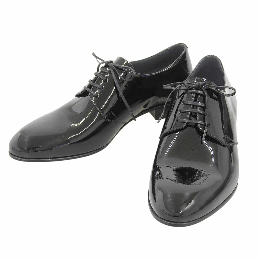 Christian Dior Plain-toe shoes Trotter EU 38.5 US 8.5 Patent Leather Black