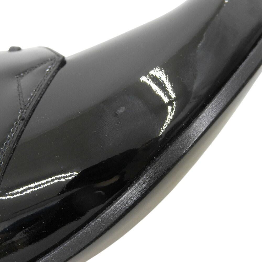 Christian Dior Plain-toe shoes Trotter EU 38.5 US 8.5 Patent Leather Black