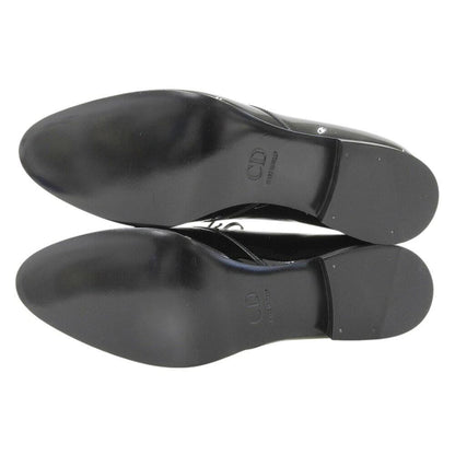 Christian Dior Plain-toe shoes Trotter EU 38.5 US 8.5 Patent Leather Black