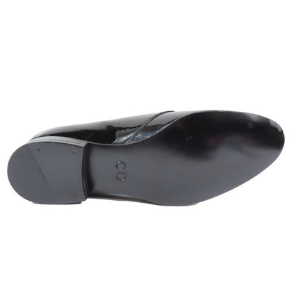 Christian Dior Loafers Dress Shoes EU 36 US 6 Patent Leather Black Authentic
