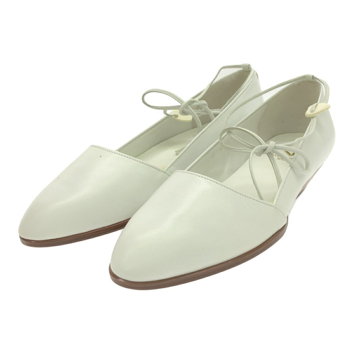 Christian Dior Shoes Pumps Heel EU 35 US 5 Leather White Authentic