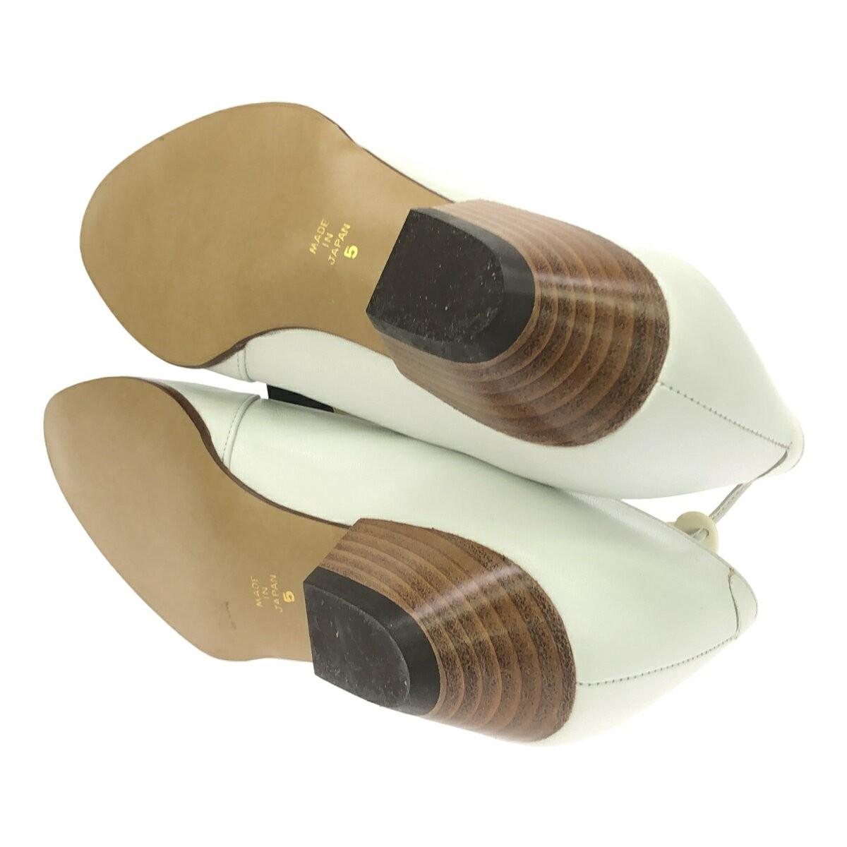 Christian Dior Shoes Pumps Heel EU 35 US 5 Leather White Authentic