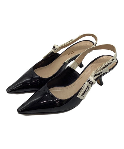 Christian Dior Shoes Pumps Heel J'ADIOR EU 37 US 7 Black Authentic