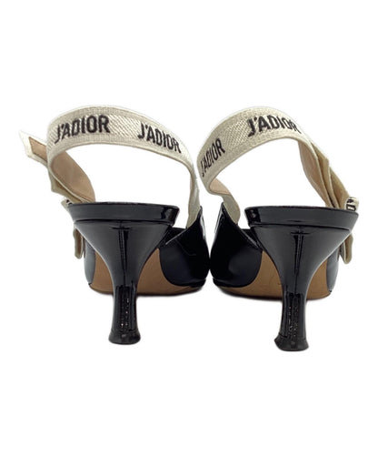 Christian Dior Shoes Pumps Heel J'ADIOR EU 37 US 7 Black Authentic