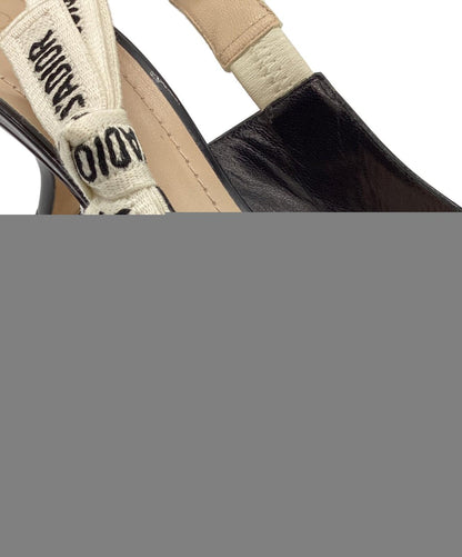 Christian Dior Shoes Pumps Heel J'ADIOR EU 37 US 7 Black Authentic