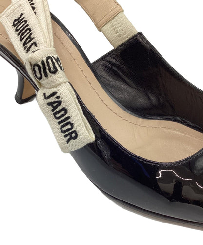 Christian Dior Shoes Pumps Heel J'ADIOR EU 37 US 7 Black Authentic