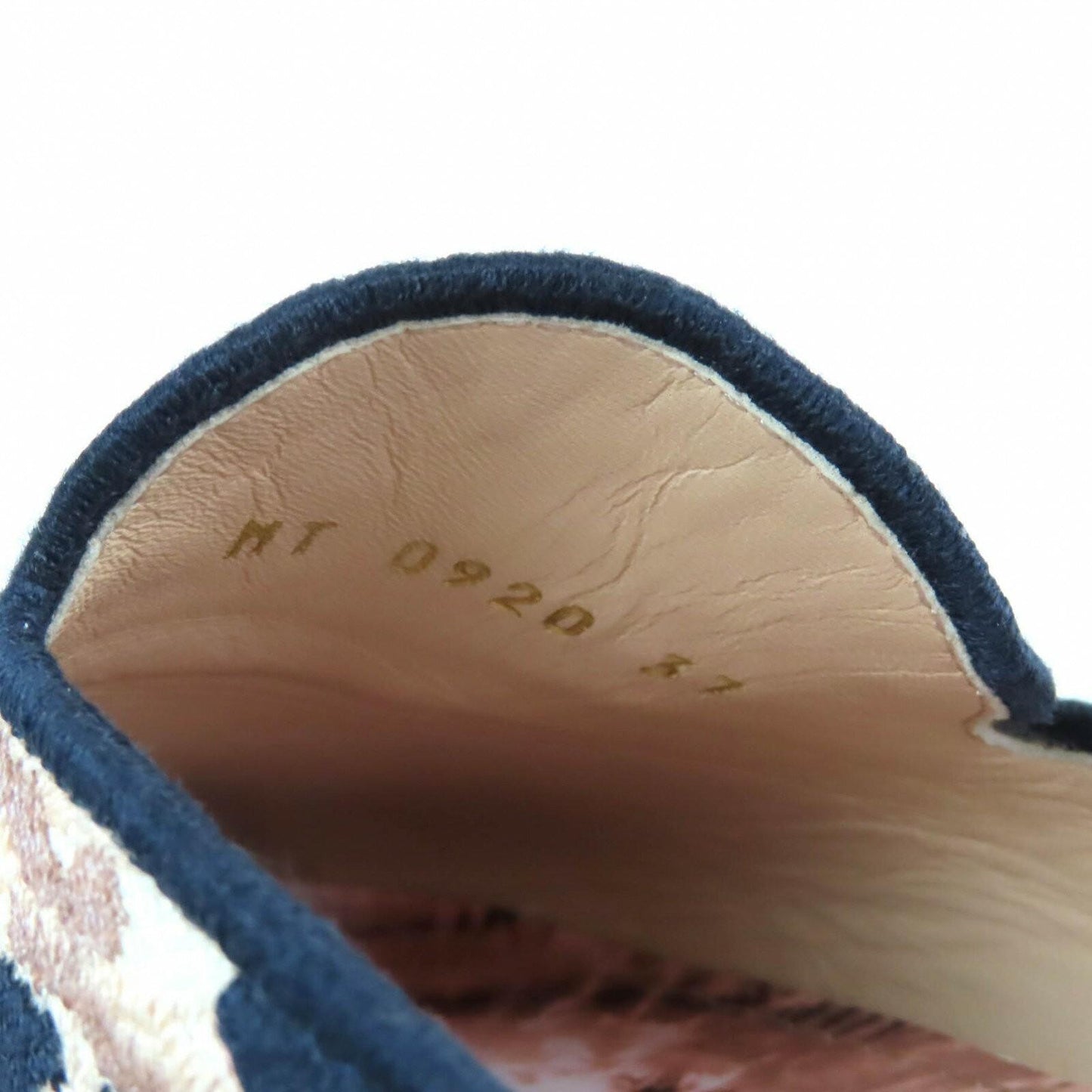 Christian Dior Sandals Shoes Mule slip-ons Logo EU 37 US 7 Multicolor Authentic