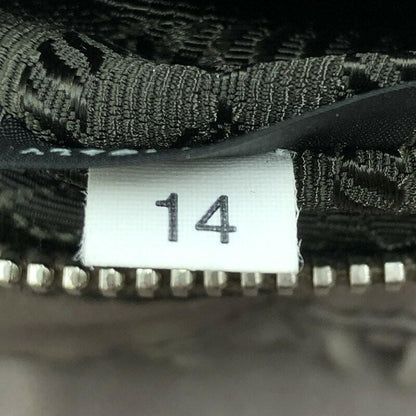 PRADA Shoulder Bag Purse Chain Leather Beige Authentic