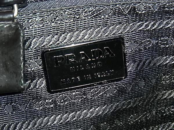 PRADA Hand Bag Tote Purse Patent Leather Bordeaux Black Authentic