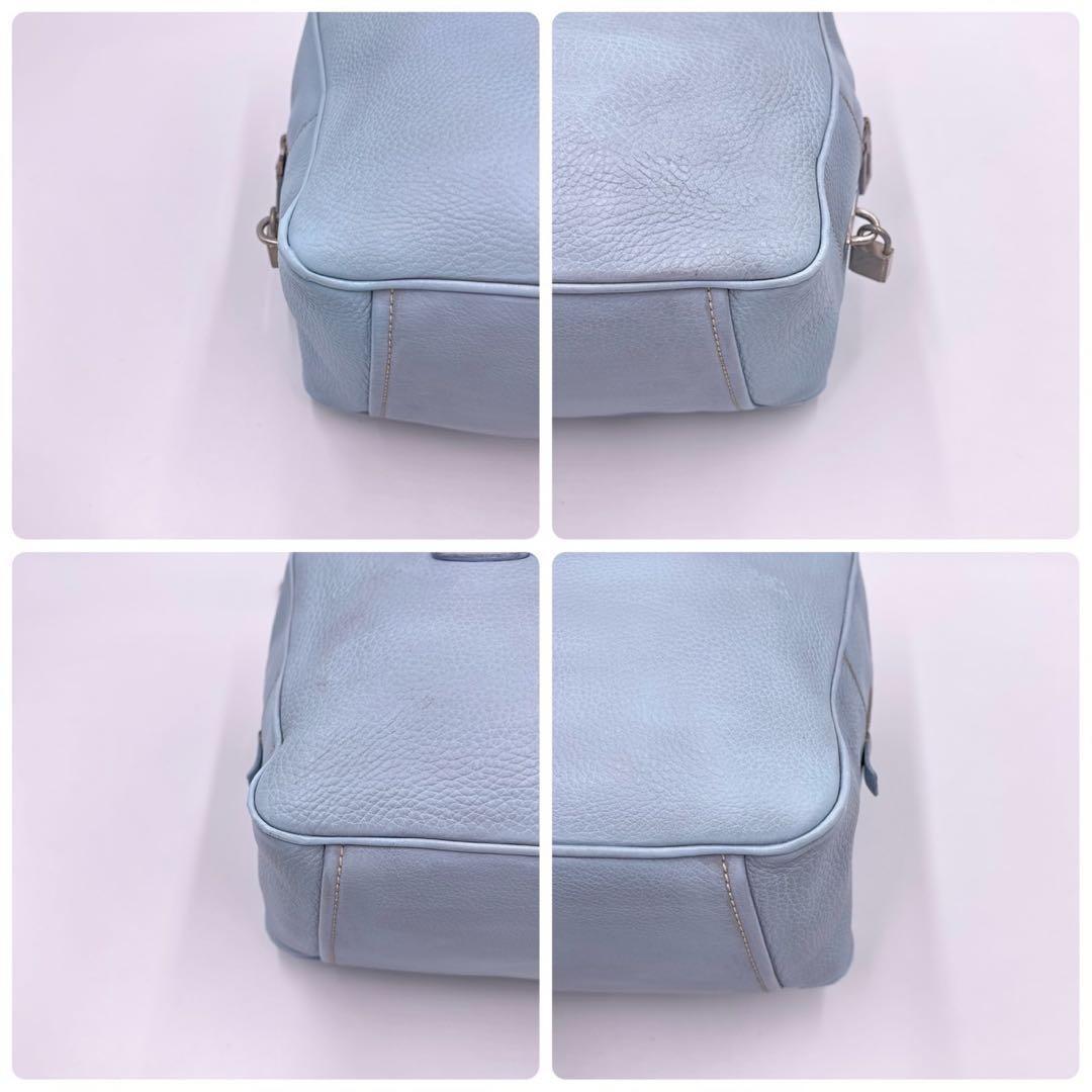 PRADA Hand Bag Tote Purse Leather Authentic