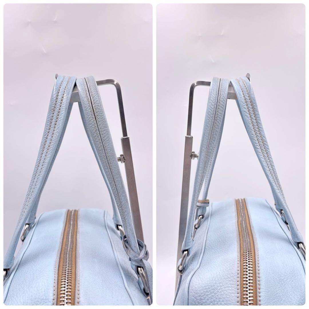 PRADA Hand Bag Tote Purse Leather Authentic