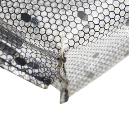 Valentino Hand Shoulder Bag Tote Purse 2way Vinyl Leather Black Clear Authentic