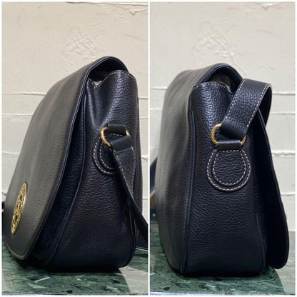 Valentino Garavani Shoulder Bag Purse Logo Leather Authentic