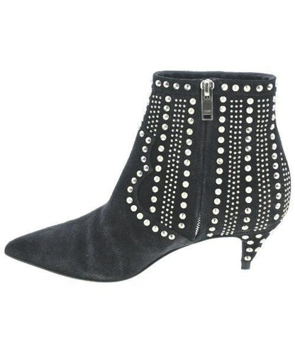 Saint Laurent Paris Short Boots Shoes EU 36.5 US 6.5 Black Authentic