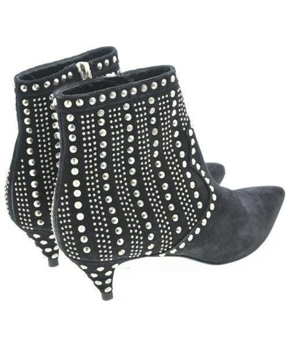 Saint Laurent Paris Short Boots Shoes EU 36.5 US 6.5 Black Authentic