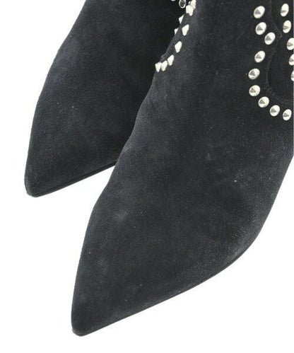 Saint Laurent Paris Short Boots Shoes EU 36.5 US 6.5 Black Authentic