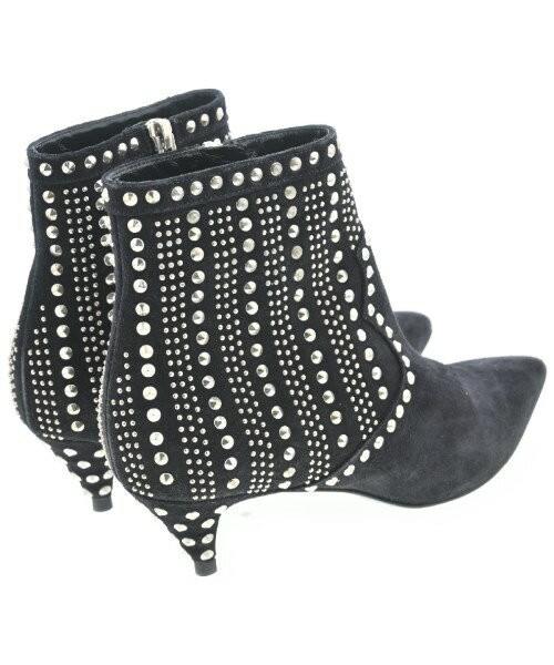 Saint Laurent Paris Short Boots Shoes EU 36.5 US 6.5 Black Authentic