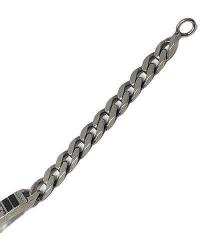 GUCCI Bracelet Bangle Diamante Silver 925 Men Accessory Authentic