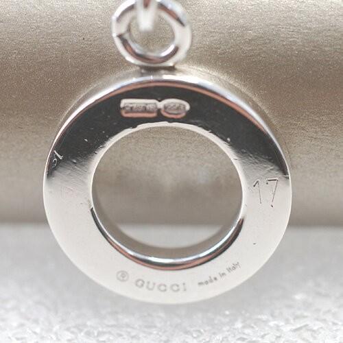 GUCCI Bracelet Bangle Ball Chsin Silver 925 Women Accessory Authentic